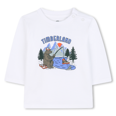 Long-sleeved jersey T-shirt TIMBERLAND BOY