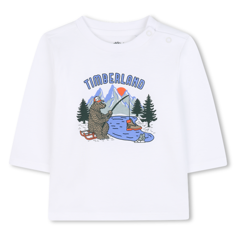 Long-sleeved jersey T-shirt TIMBERLAND 
                    BOY