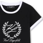 Short-Sleeved T-Shirt KARL LAGERFELD KIDS 
                    GIRL