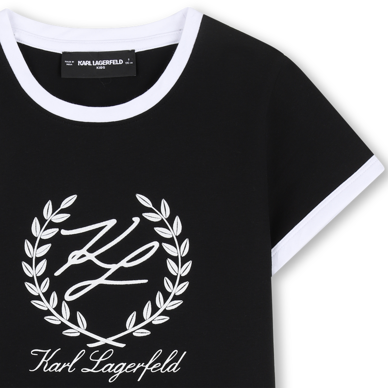 Short-Sleeved T-Shirt KARL LAGERFELD KIDS 
                        GIRL