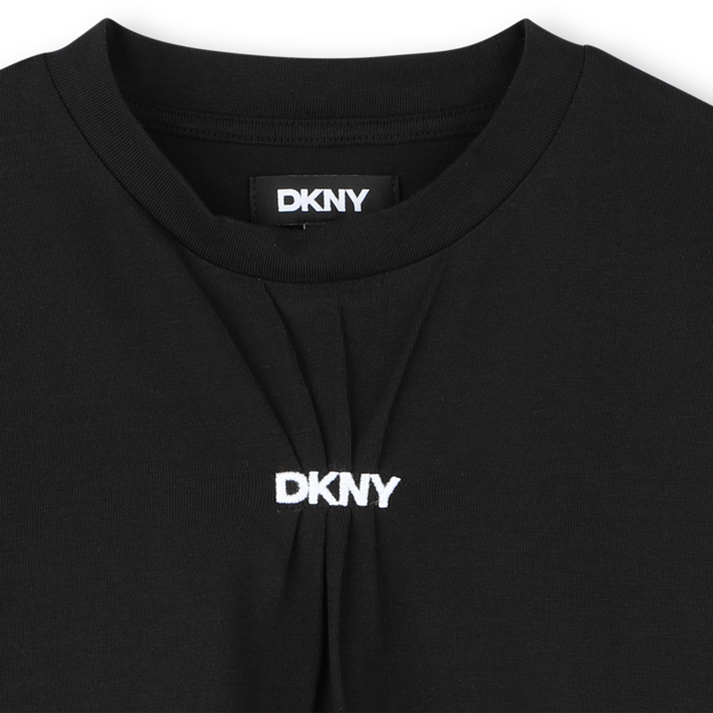 Loose-cut cotton T-shirt DKNY 
                    GIRL
