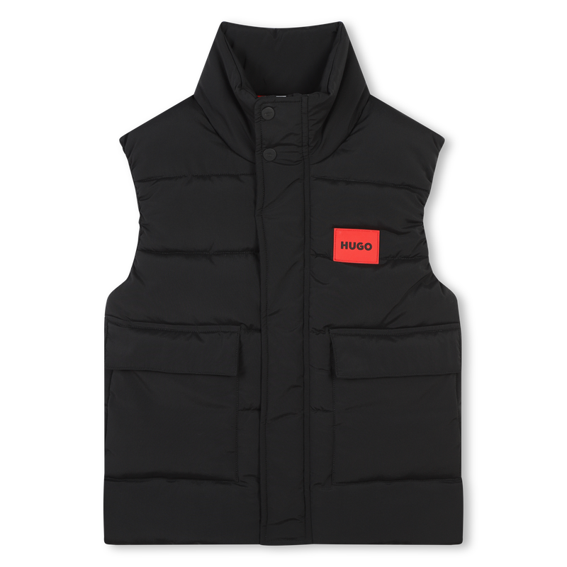 Plain Puffer Vest Jacket HUGO 
                    BOY