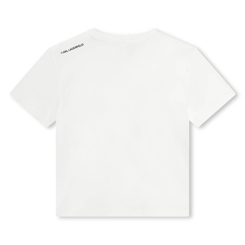 Short-Sleeved T-Shirt KARL LAGERFELD KIDS 
                    BOY