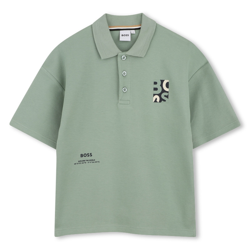 Short-Sleeved Polo Shirt BOSS 
                        BOY