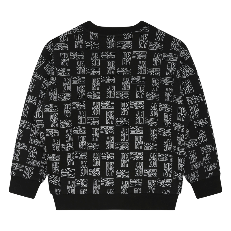 Printed fleece sweatshirt DKNY 
                    UNISEX