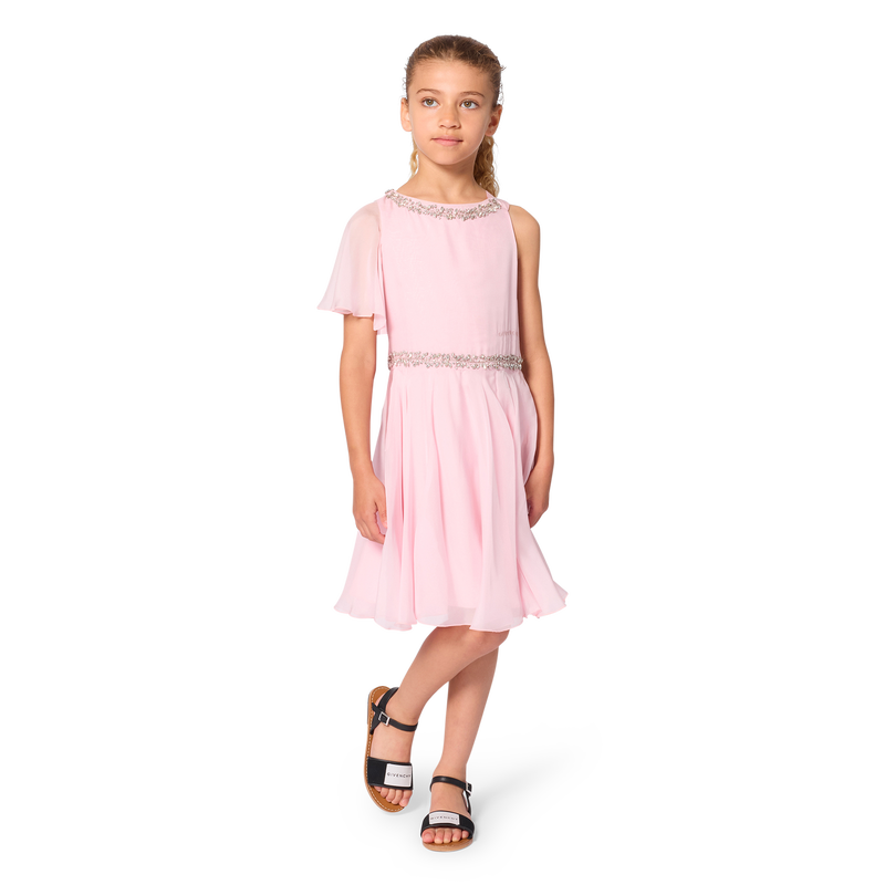 Cape-Sleeve Dress GIVENCHY 
                        GIRL