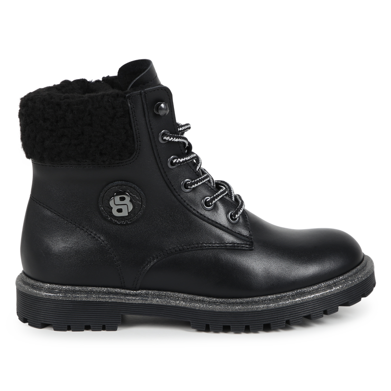 Leather Ankle Boots BOSS 
                        GIRL