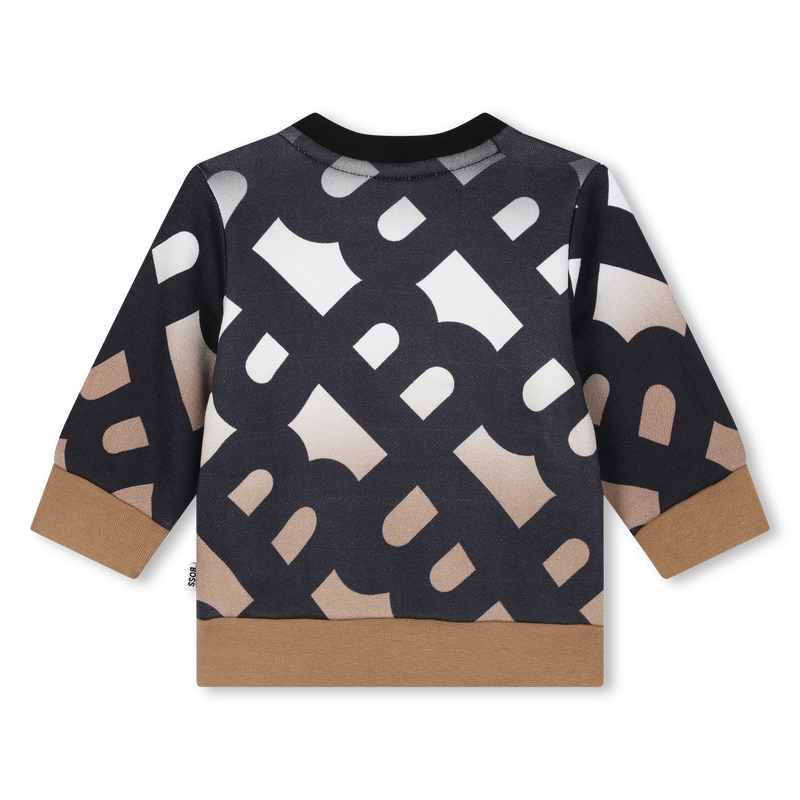 Tricolored Printed Sweatshirt BOSS 
                        BOY