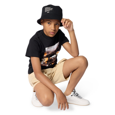 Bi-Material Shorts DKNY BOY