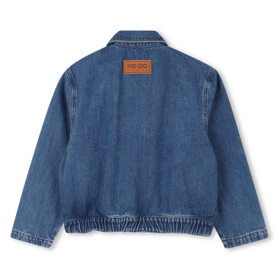 Denim jacket KENZO KIDS GIRL