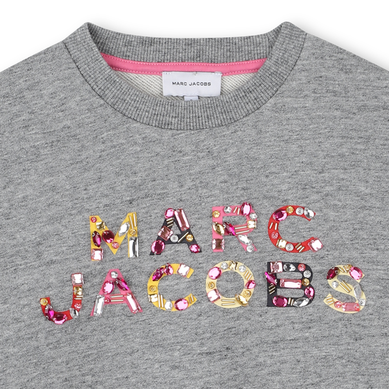 Cotton fleece sweatshirt MARC JACOBS 
                        GIRL