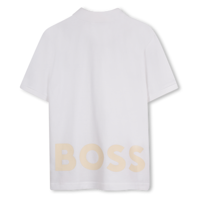 Cotton Logo Polo BOSS BOY
