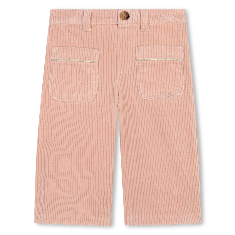 Velvet Corduroy Trousers CHLOE 
                    GIRL