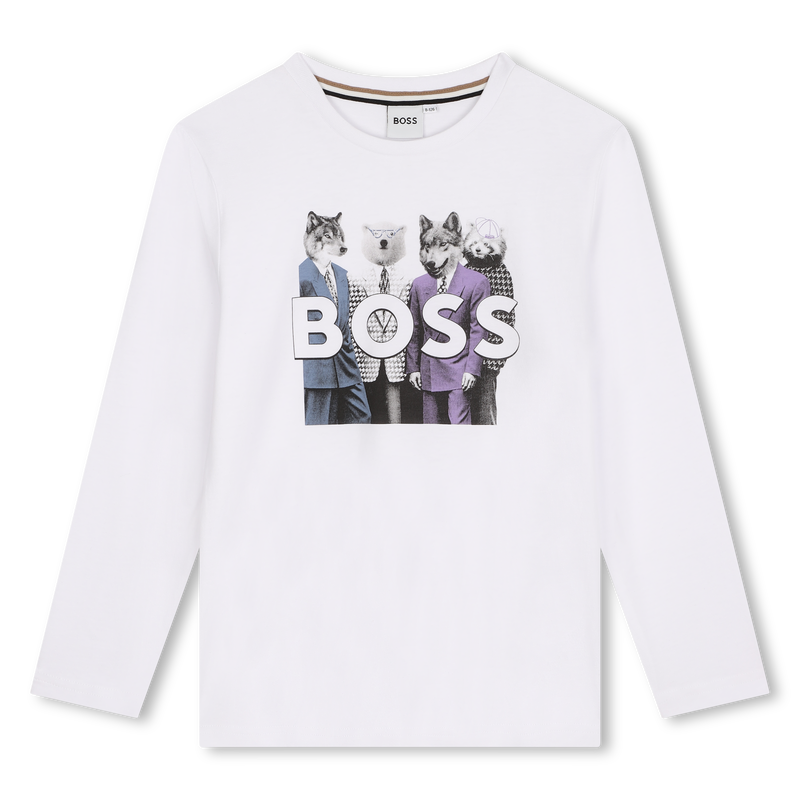 Long-Sleeved T-Shirt BOSS 
                        BOY