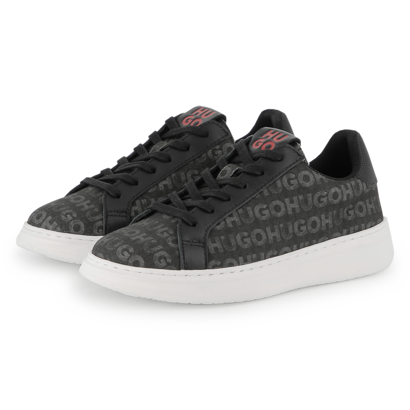 Printed lace-up sneakers HUGO 
                    BOY