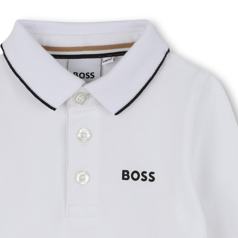 Long-sleeved polo shirt BOSS 
                        BOY