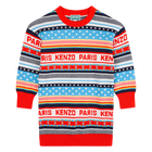 Jacquard Knitted Dress KENZO KIDS 
                    GIRL