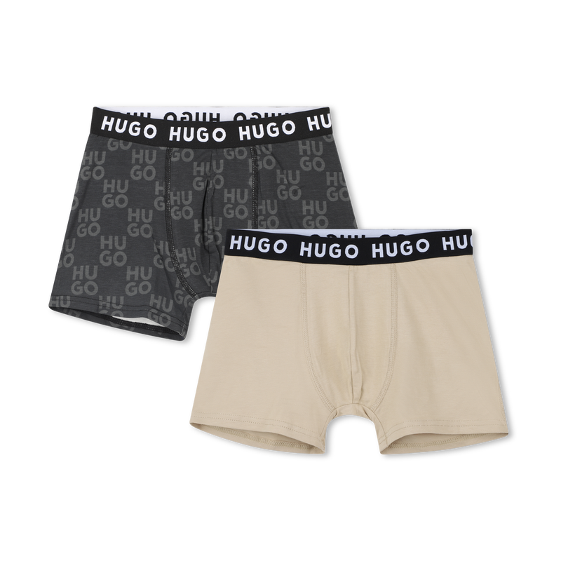 Pack of 2 boxer briefs HUGO 
                    BOY