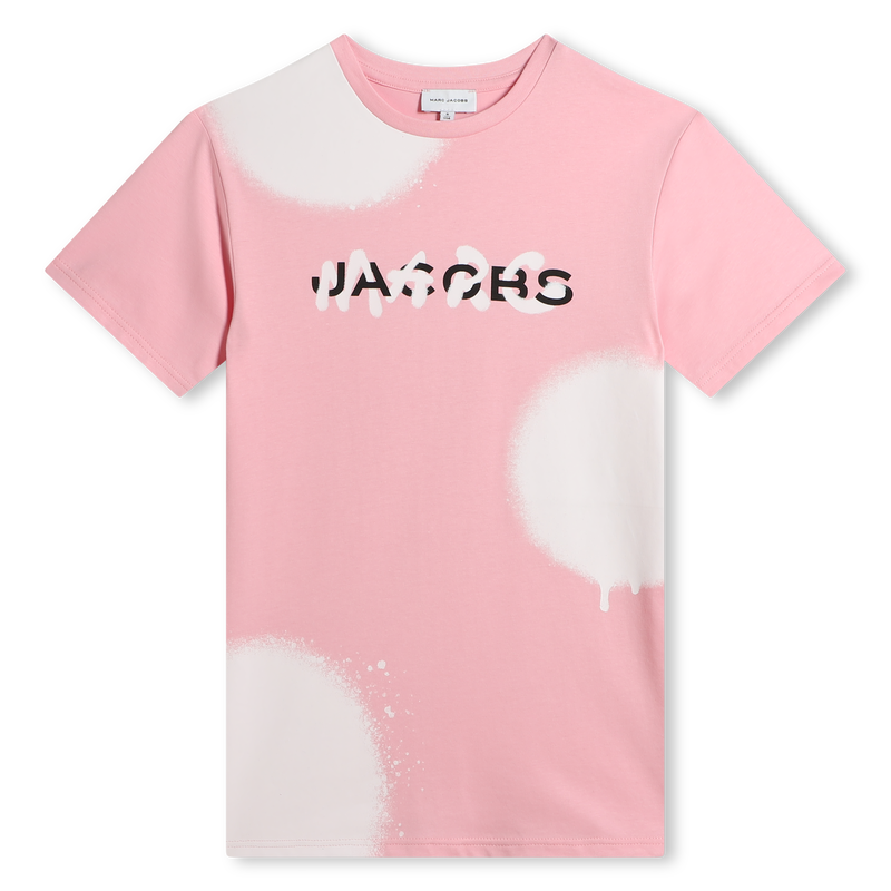 Short-Sleeved Cotton Dress MARC JACOBS 
                    GIRL