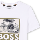Short-sleeved cotton T-shirt BOSS 
                    BOY