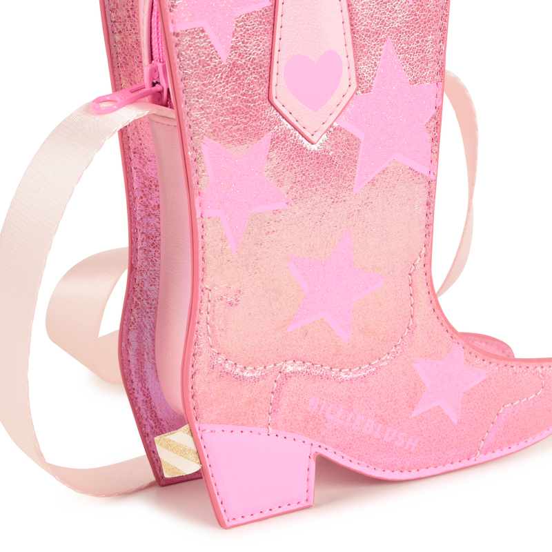Handbag with fluorescent handle BILLIEBLUSH 
                    GIRL
