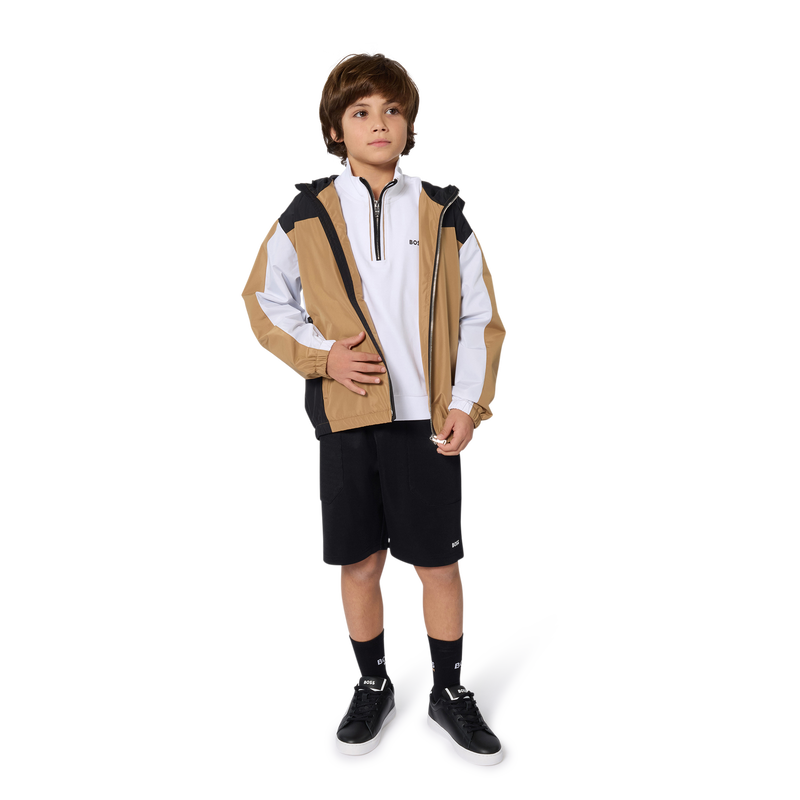 Cowhide leather sneakers BOSS 
                    BOY