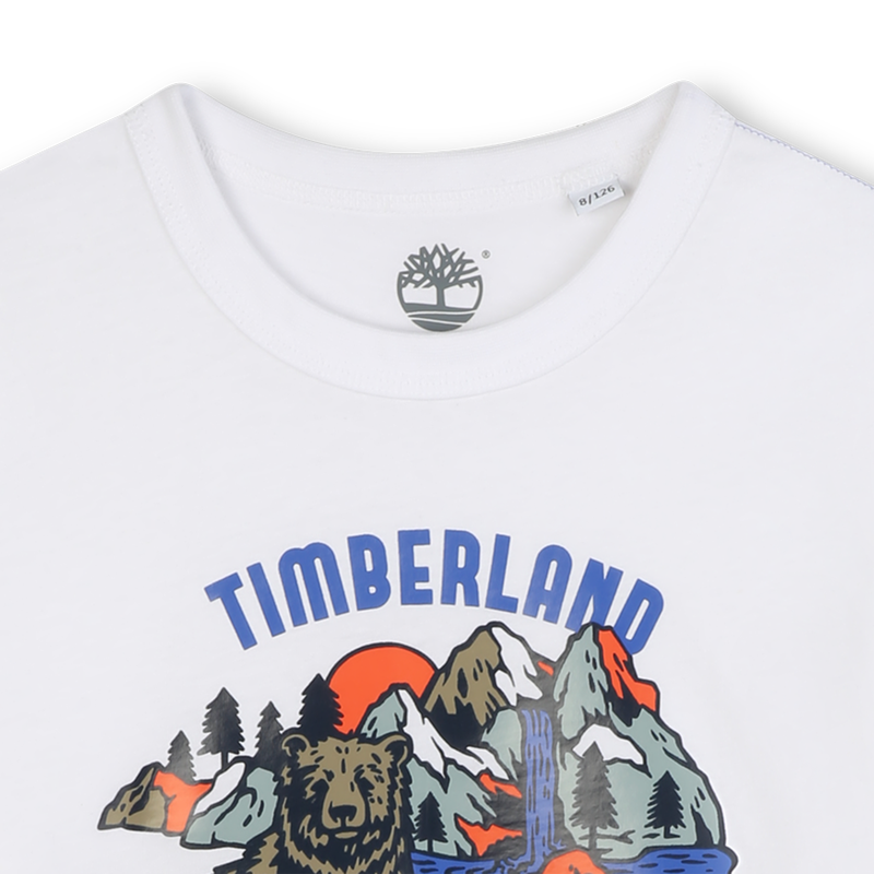 Short-sleeved jersey T-shirt TIMBERLAND 
                    BOY