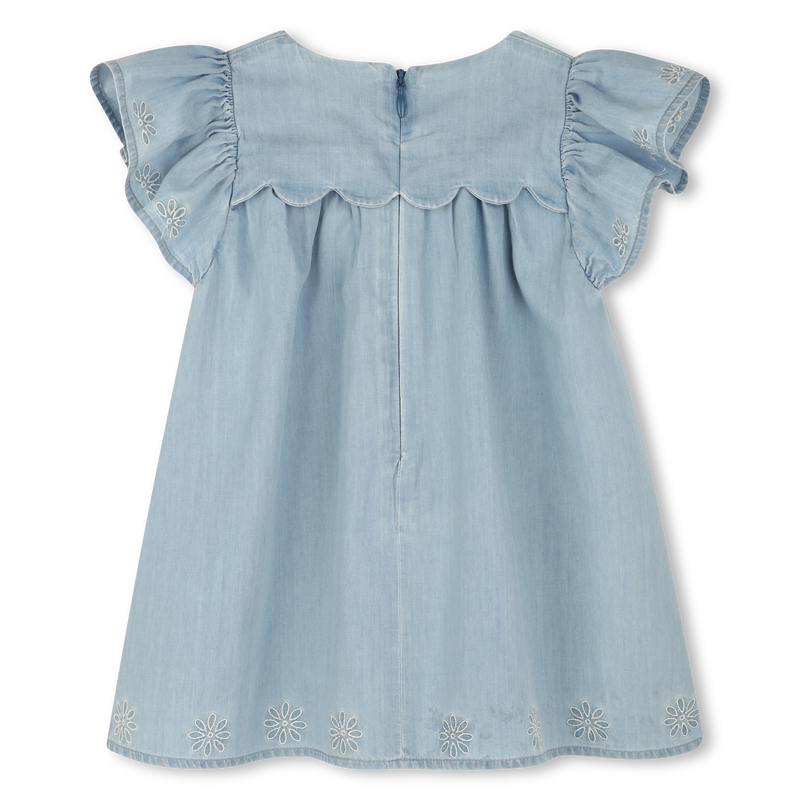 Denim dress with embroidery CHLOE 
                    GIRL