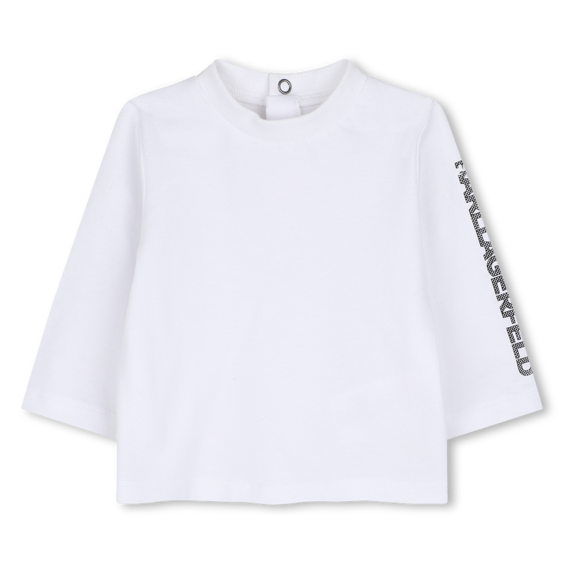 Dungaree and t-shirt set KARL LAGERFELD KIDS 
                        BOY