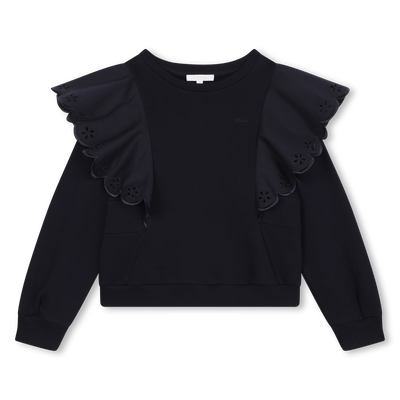 Frilled Jersey Sweatshirt CHLOE GIRL