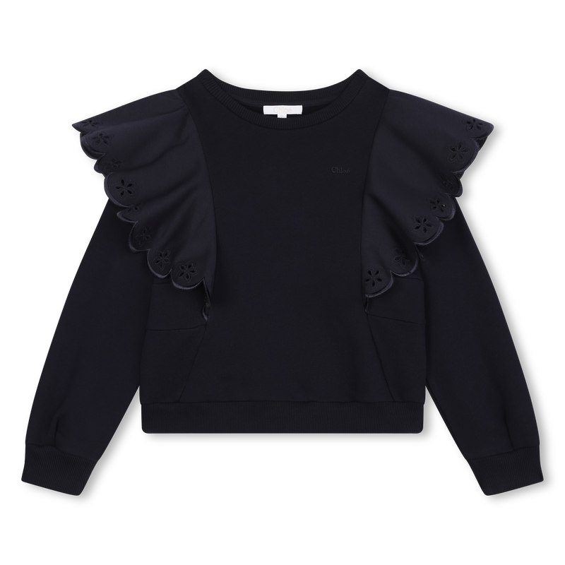 Frilled Jersey Sweatshirt CHLOE 
                    GIRL