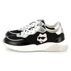 Lace-up sneakers with badge KARL LAGERFELD KIDS 
                    GIRL