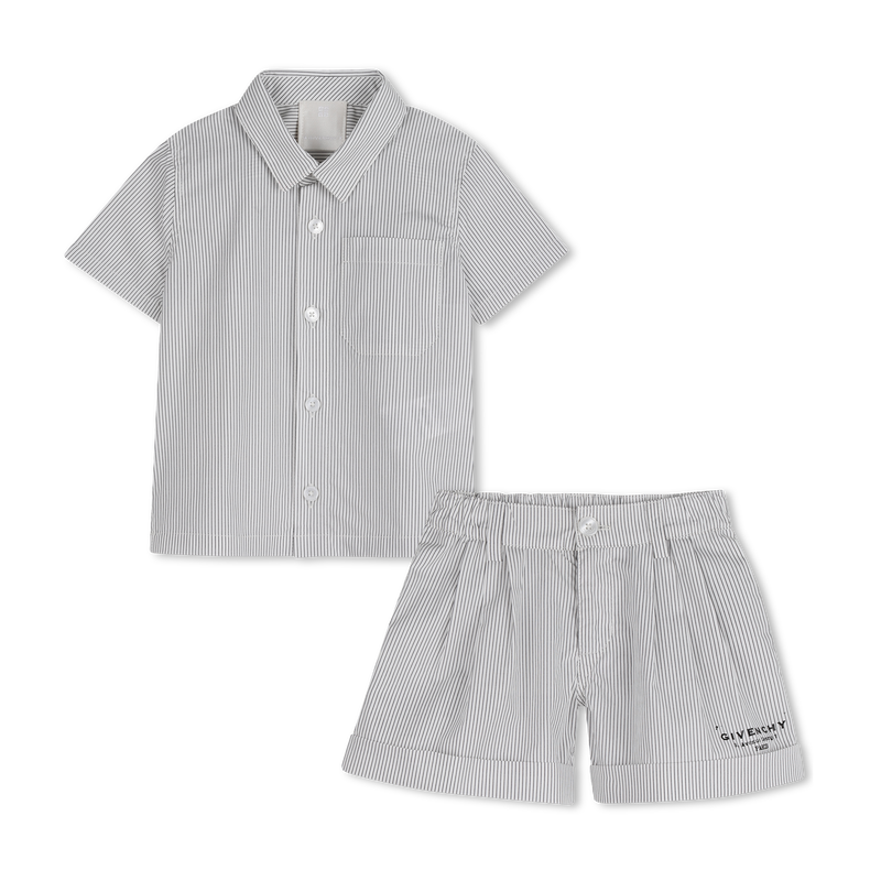 SHIRT AND SHORTS SET GIVENCHY 
                        BOY
