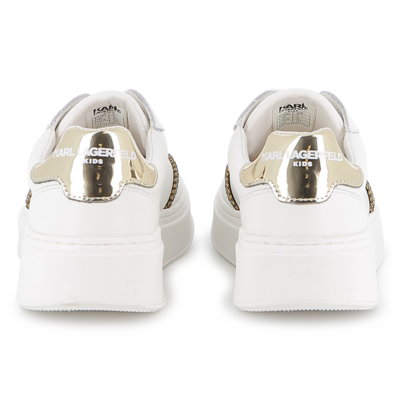 Lace-up low-top sneakers KARL LAGERFELD KIDS 
                        GIRL