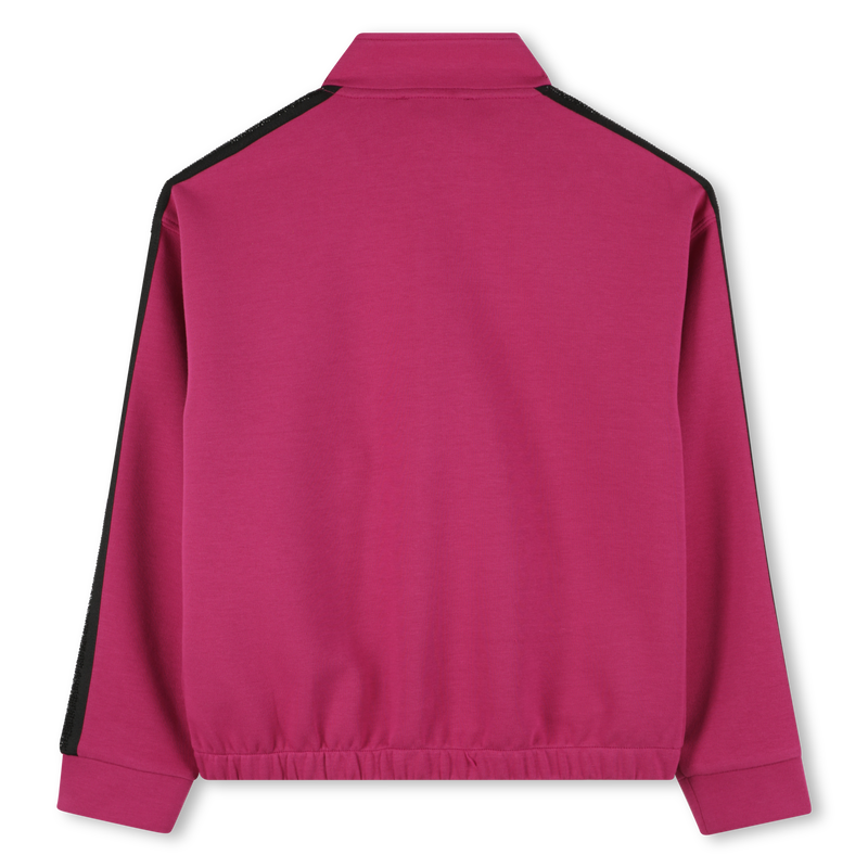 Double jersey cardigan KARL LAGERFELD KIDS 
                    GIRL