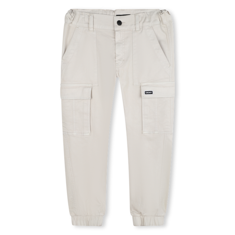 Cotton Patch-Pocket Pants DKNY 
                    BOY