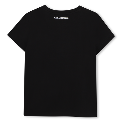 Short-Sleeved T-Shirt KARL LAGERFELD KIDS GIRL