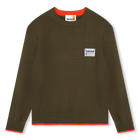 Knit Cotton Sweater TIMBERLAND 
                    BOY