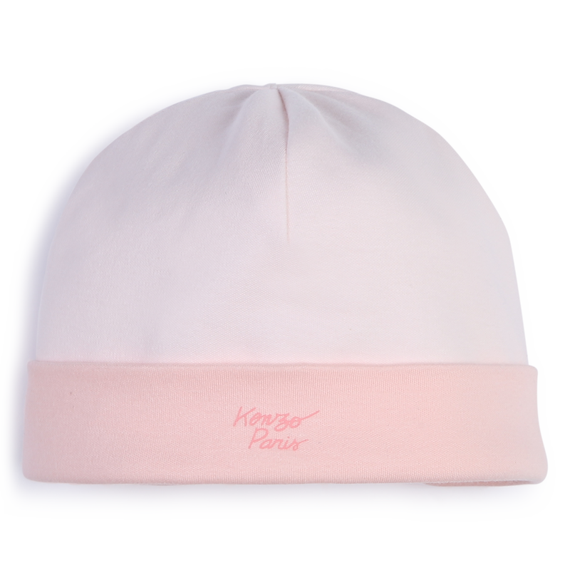 Cotton Pajamas, Hat & Bib KENZO KIDS 
                        GIRL