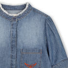 Band Collar Shirt ZADIG VOLTAIRE 
                    GIRL