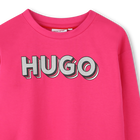 Logo Print T-Shirt HUGO 
                    GIRL