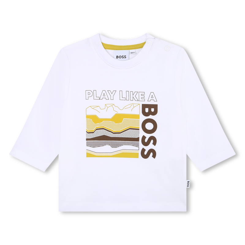 Cotton mountain t-shirt BOSS 
                    BOY