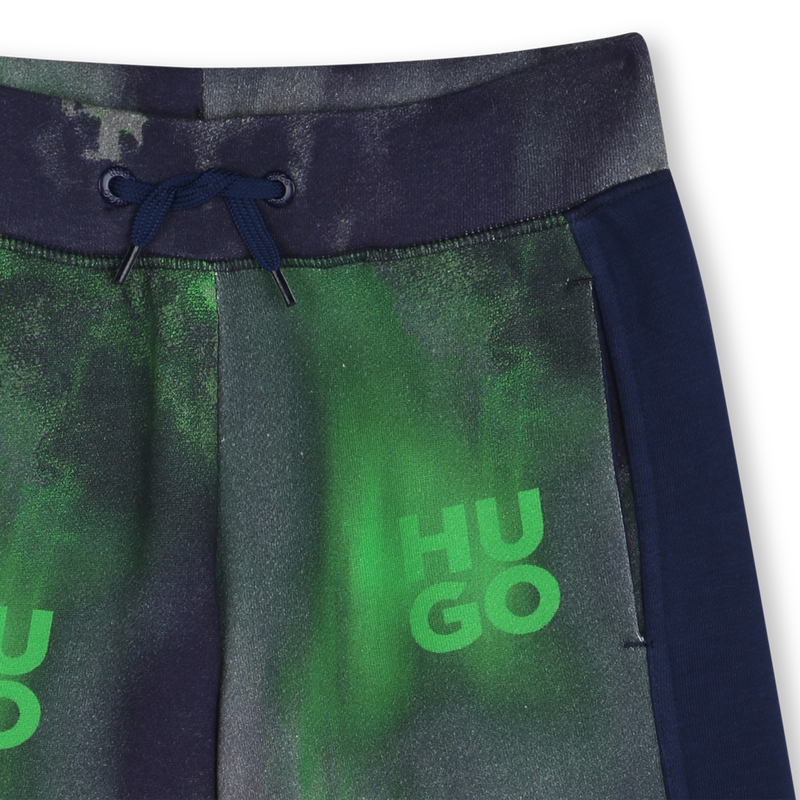 Printed Bermuda jogging shorts HUGO 
                    BOY