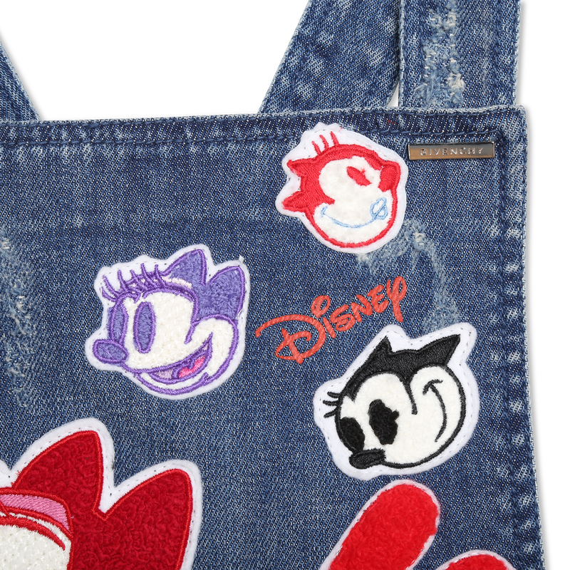 Disney patched denim overalls GIVENCHY 
                    GIRL