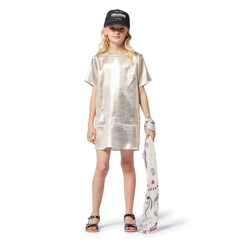 Metallic-look dress ZADIG & VOLTAIRE 
                        GIRL