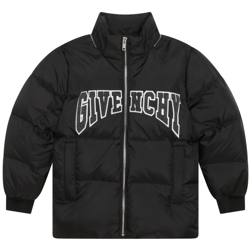 Hooded zipped bomber jacket GIVENCHY 
                    BOY
