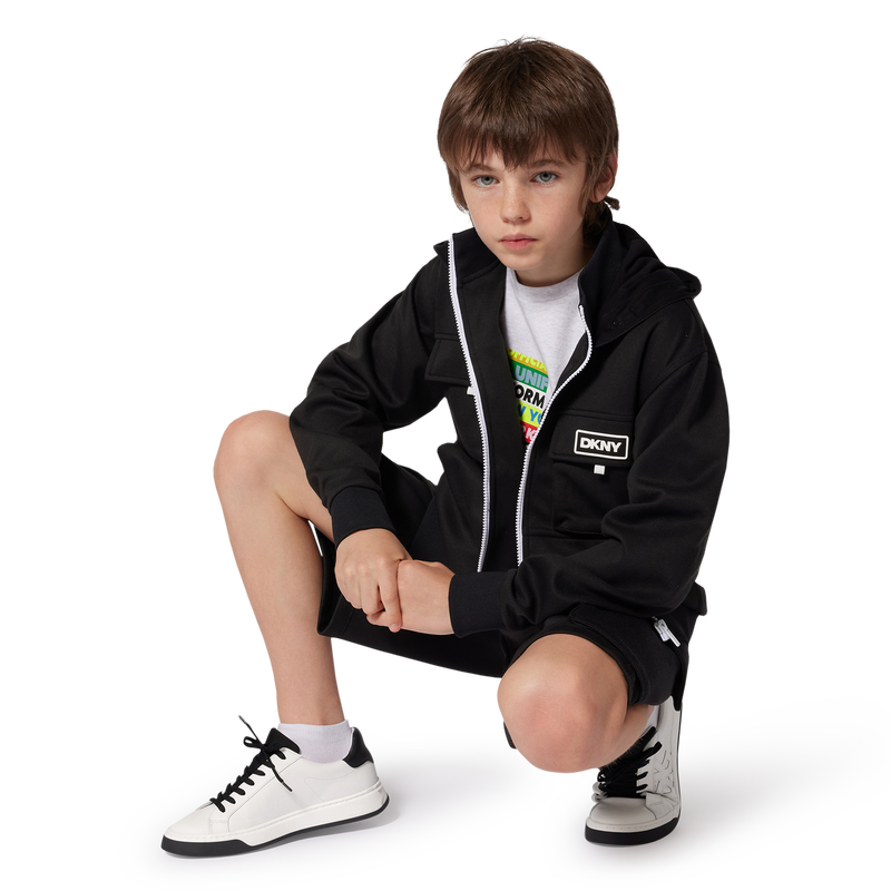 Short-sleeved cotton T-shirt DKNY 
                    BOY