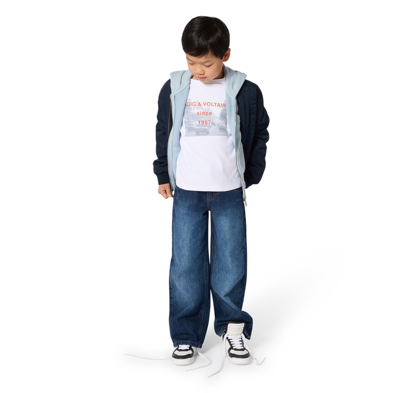 WIDE-LEG DENIM PANTS ZADIG & VOLTAIRE 
                        BOY