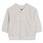Snap Front Cardigan, IVORY, hi-res