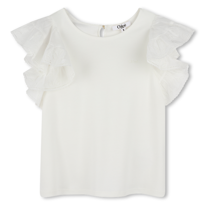 Top with frilled sleeves CHLOE 
                    GIRL